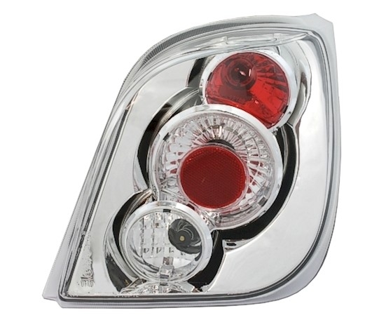 Rückleuchten für Ford Fiesta MK3 in Chrom